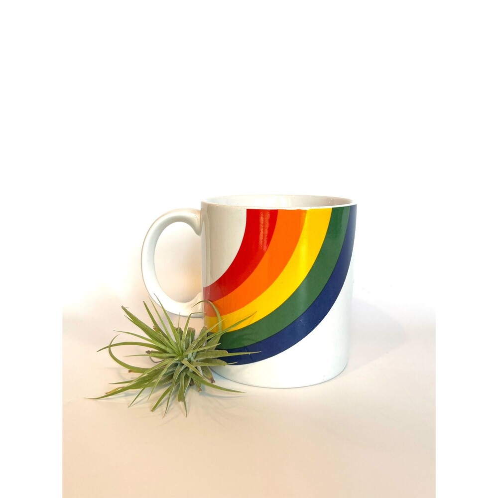 Rainbow Mug, Rainbow Coffee Cup